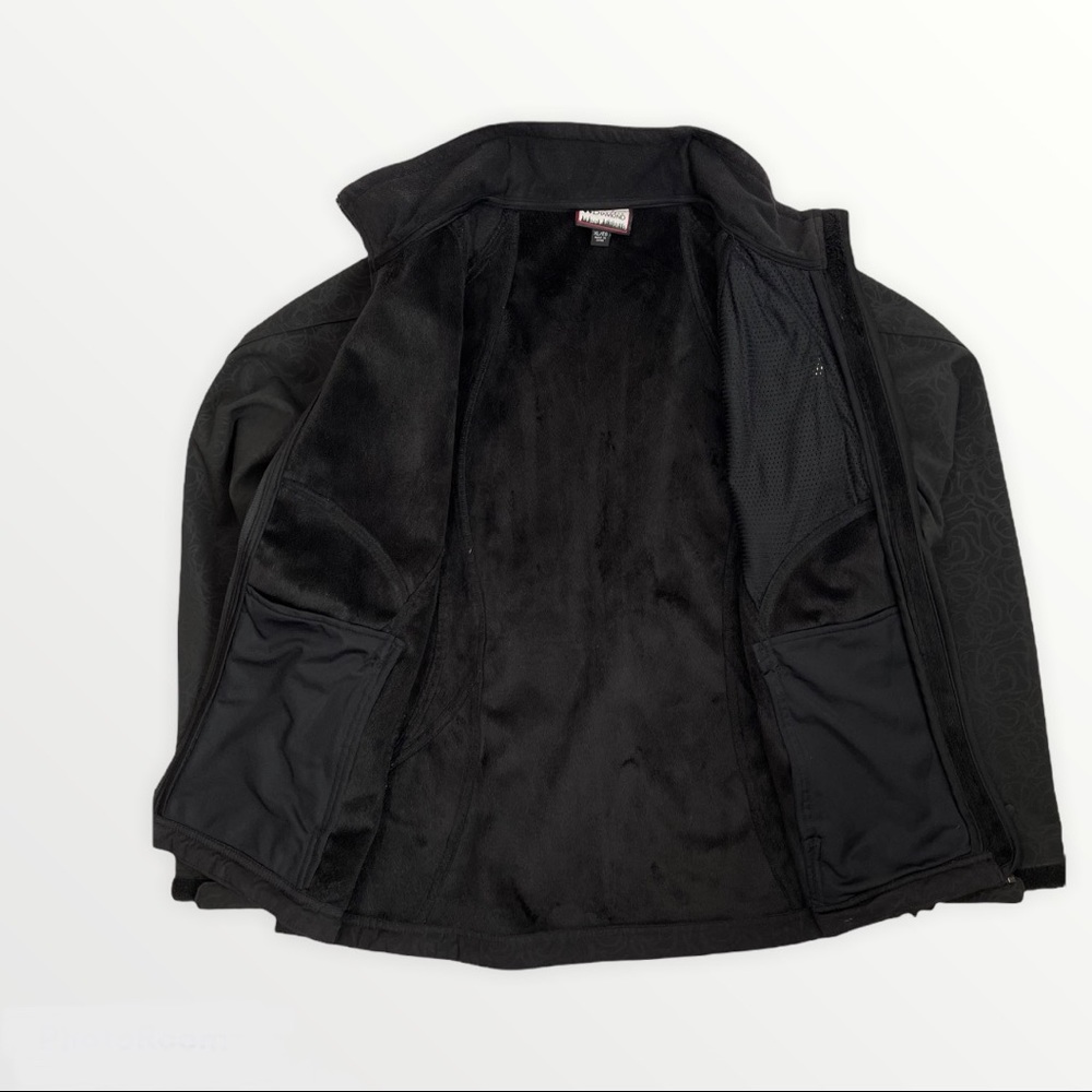 Double Diamond Softshell Jacket Black Embossed - image 4